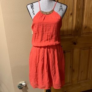 AS U WISH Halter Dress sz L